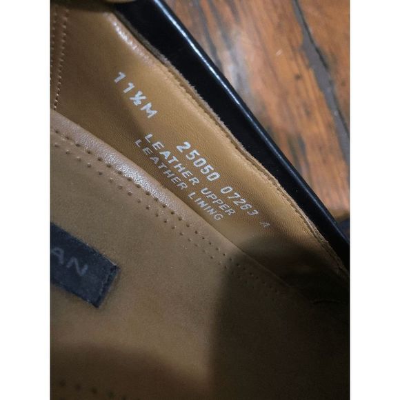 Bostonian First Flex Black Leather Dress Oxford Shoes Men's Size 11.5 M - Picture 7 of 10